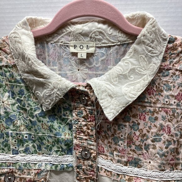 ❤️-RESTOCKED POL RELAXED FIT TOP/JACKET 100% COTTON - Picture 8 of 16